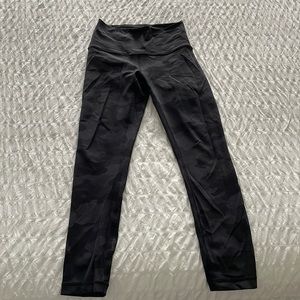 Lululemon Wunder Under High-Rise Crop 23" Leggings